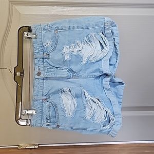 Mossimo denim high rise short short 6/28